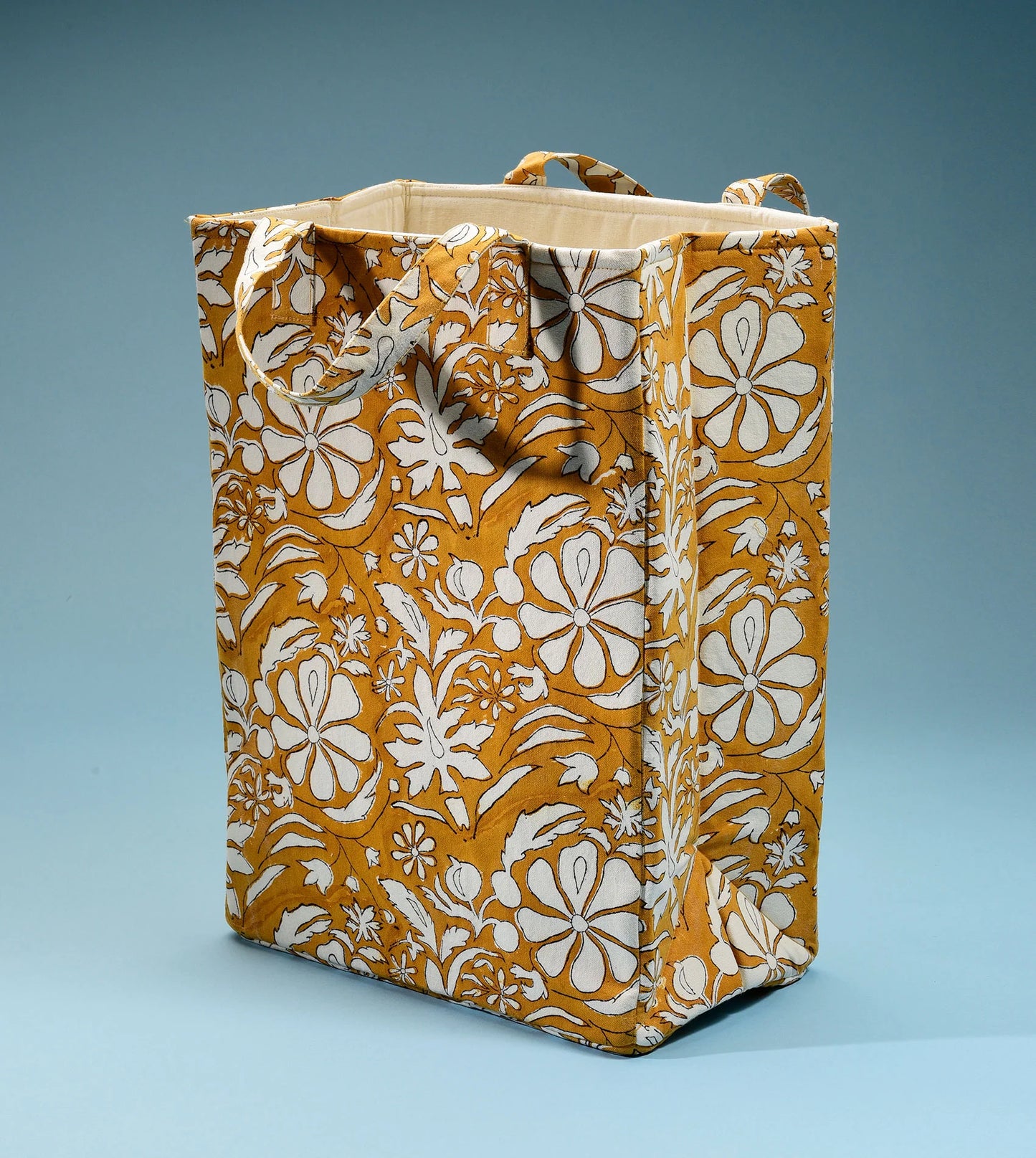 Brush Textiles | homegrown/ gold box bag