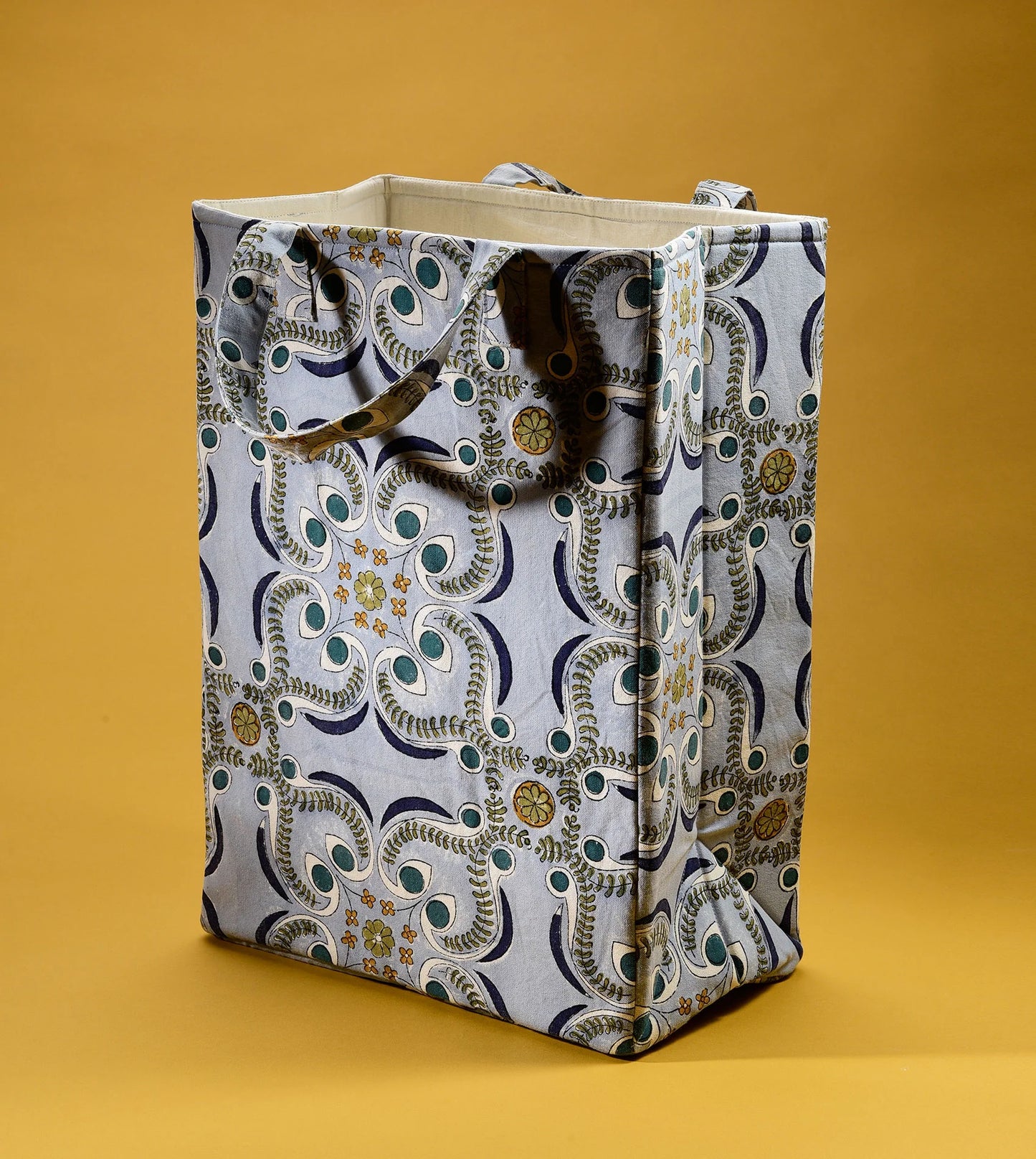 Brush Textiles | chloe/ blue box bag